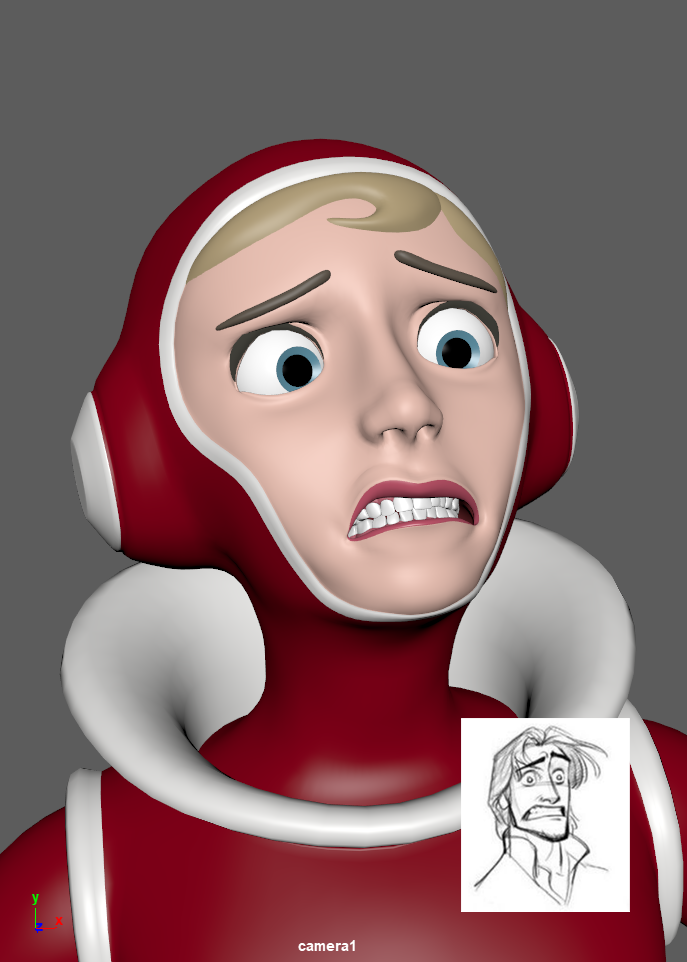 Week 4 Blog – Facial Animation – Peihang's 3D computer animation Blog
